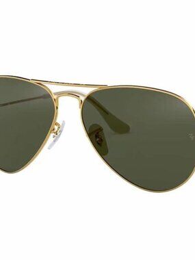 Ray-Ban 3025 Green Aviator Sunglasses 58mm